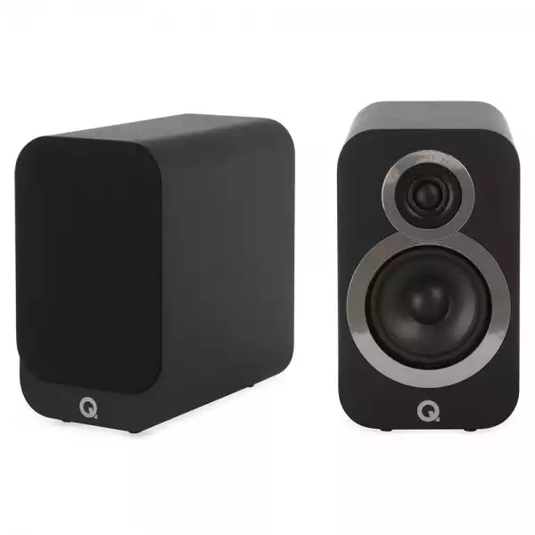 Q ACOUSTICS Q 3010i Carbon Black zvučnici za policu/stalak