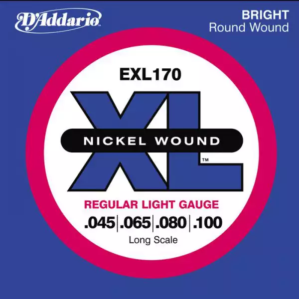 D'Addario EXL170 Nickel Wound Bass