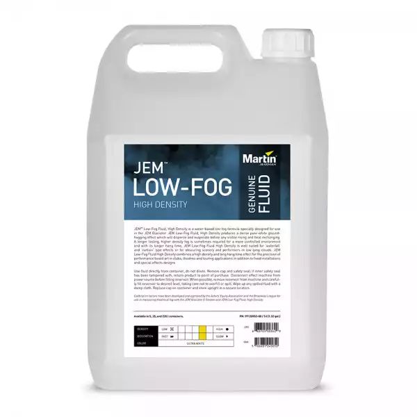 MARTIN JEM Low-Fog Fluid, High Density, 5l