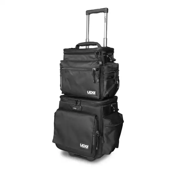 UDG Ultimate SlingBag Trolley Set DeLuxe MK2 Black, Orange Inside