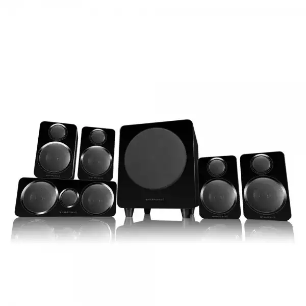 WHARFEDALE Moviestar DX-2 HCP 5.1 Black komplet 5 zvučnika+aktivni vufer