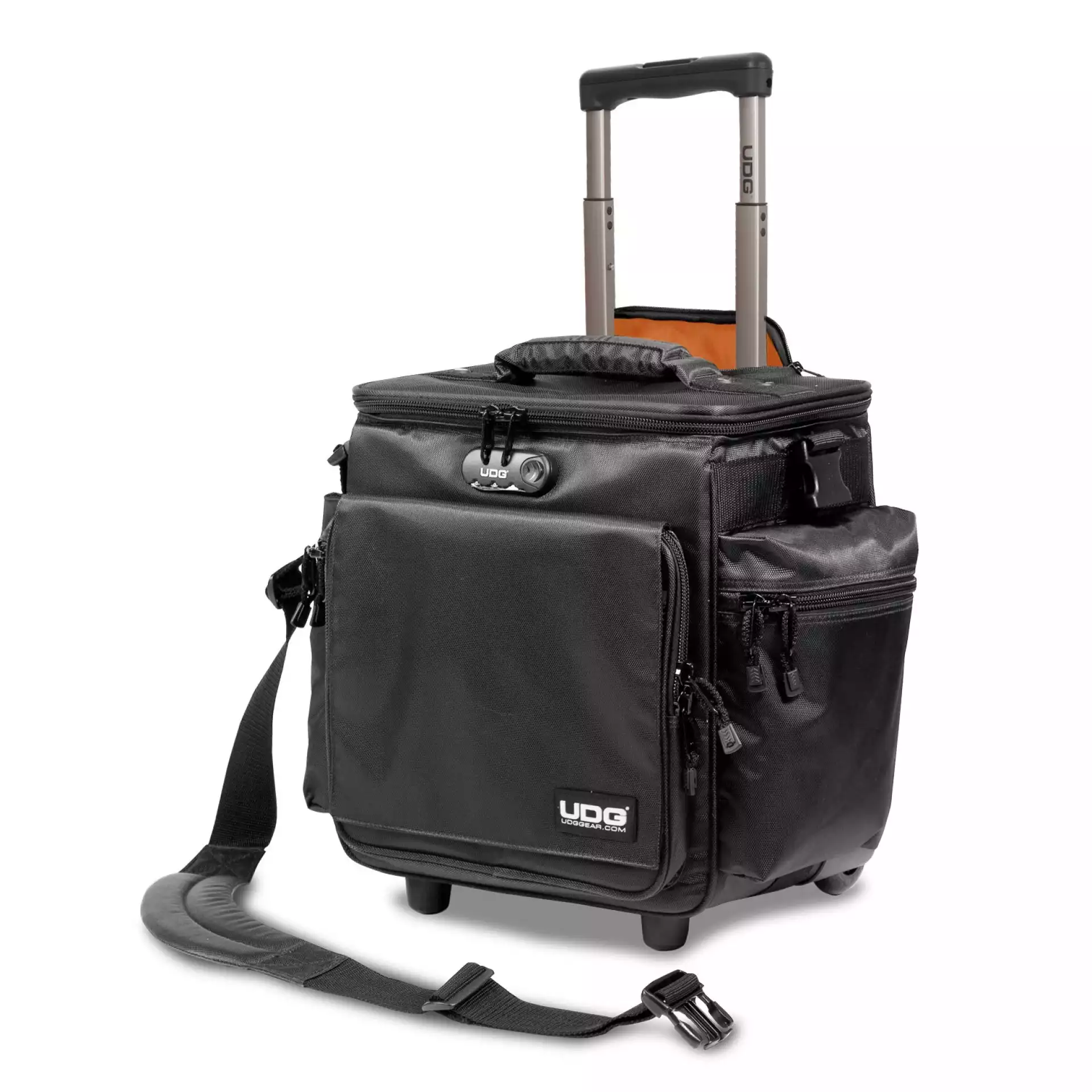 UDG Ultimate SlingBag Trolley DeLuxe Black, Orange insideMK2