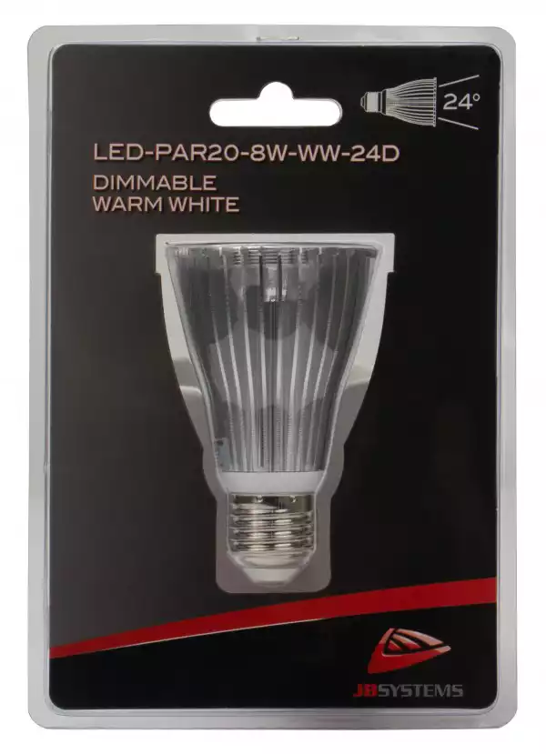 JBSYSTEMS LED-PAR20-8W-WW-24D