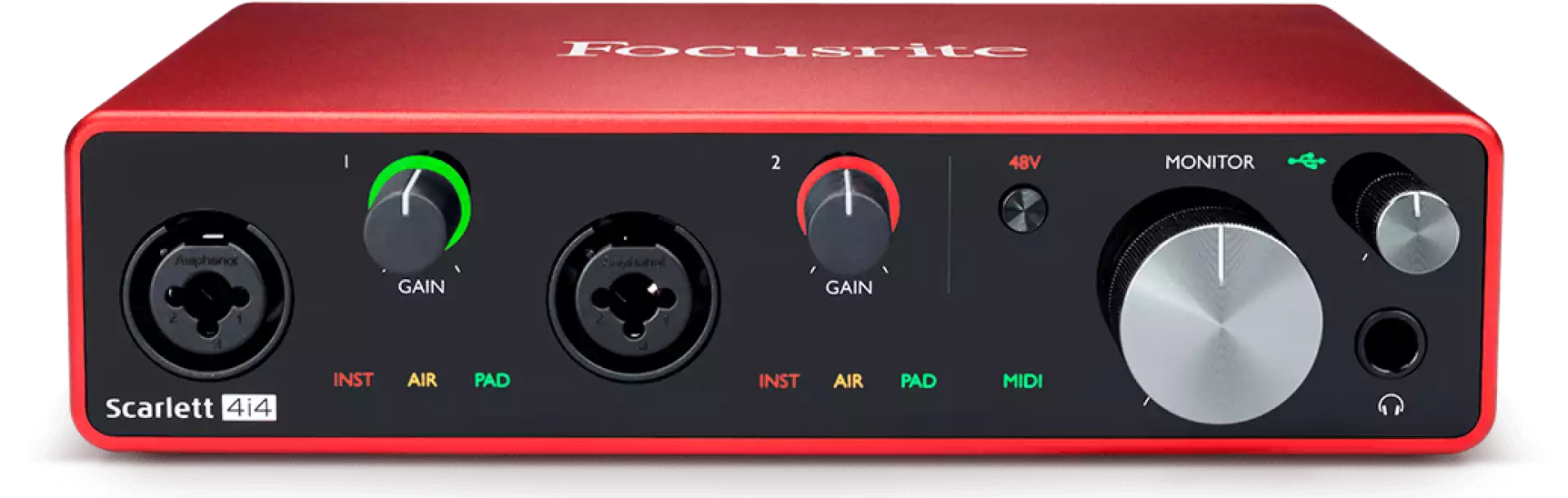 FOCUSRITE Scarlett 4i4 3rd GEN