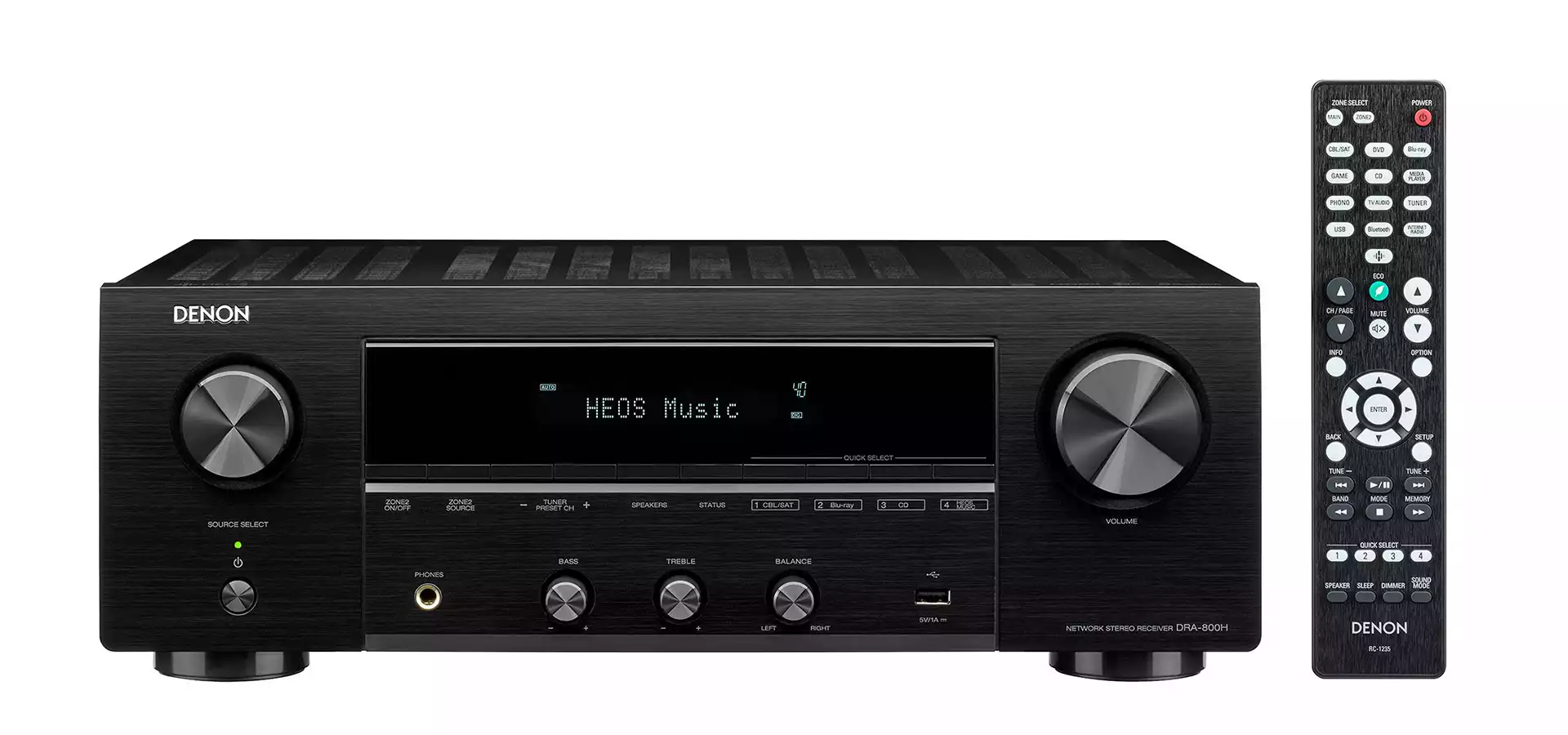 DENON DRA-800H Black Stereo AV risiver