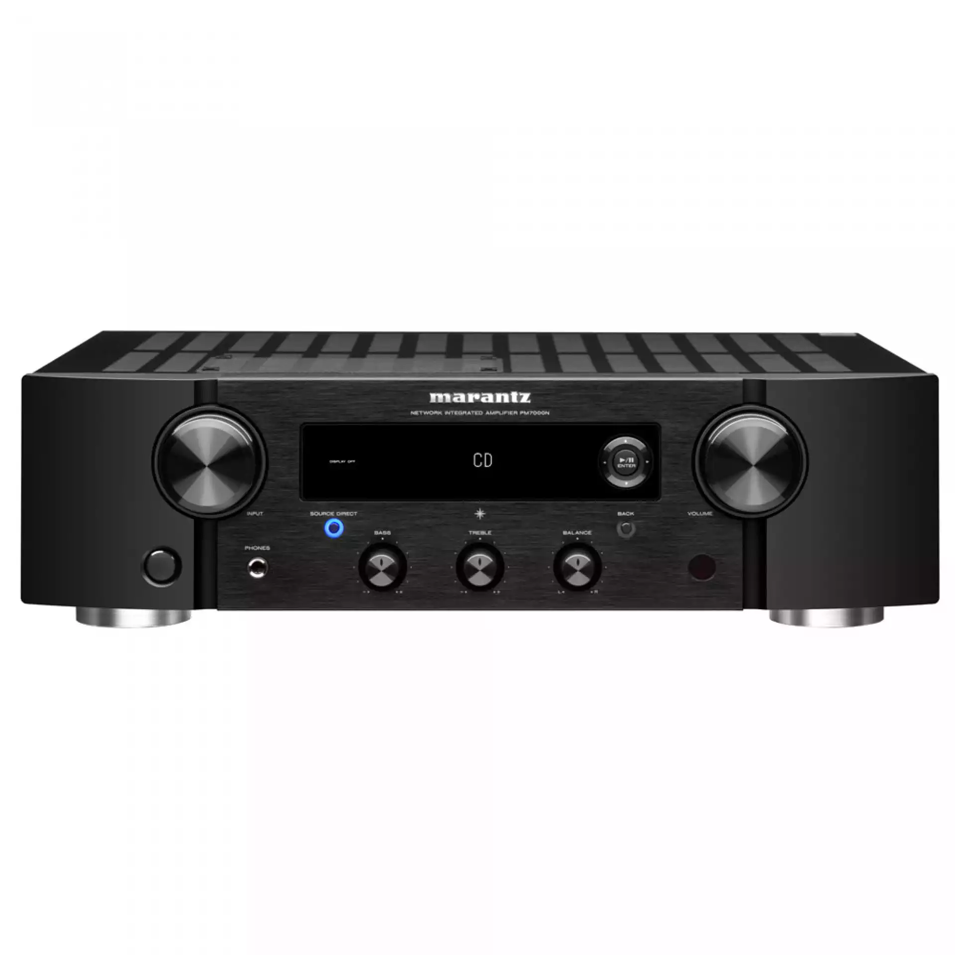 Marantz PM7000N Black Streaming Amplifier  w/Heos