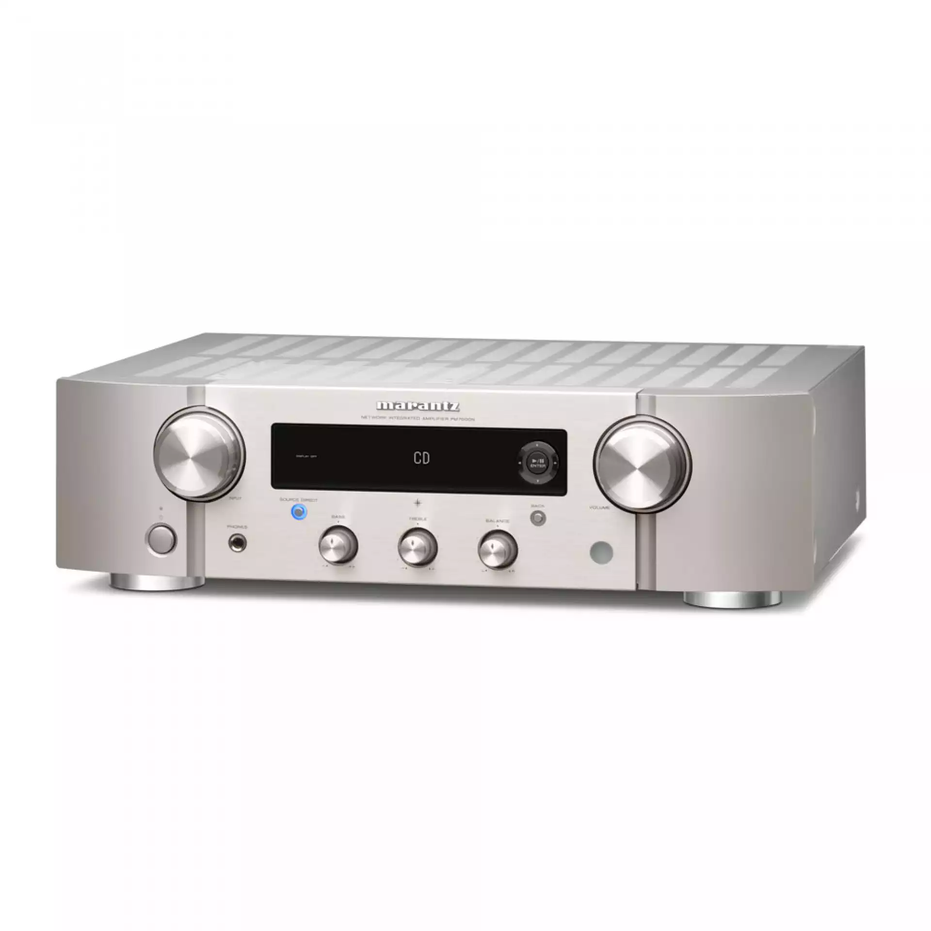 Marantz PM7000N Silver Streaming Amplifier w/Heos