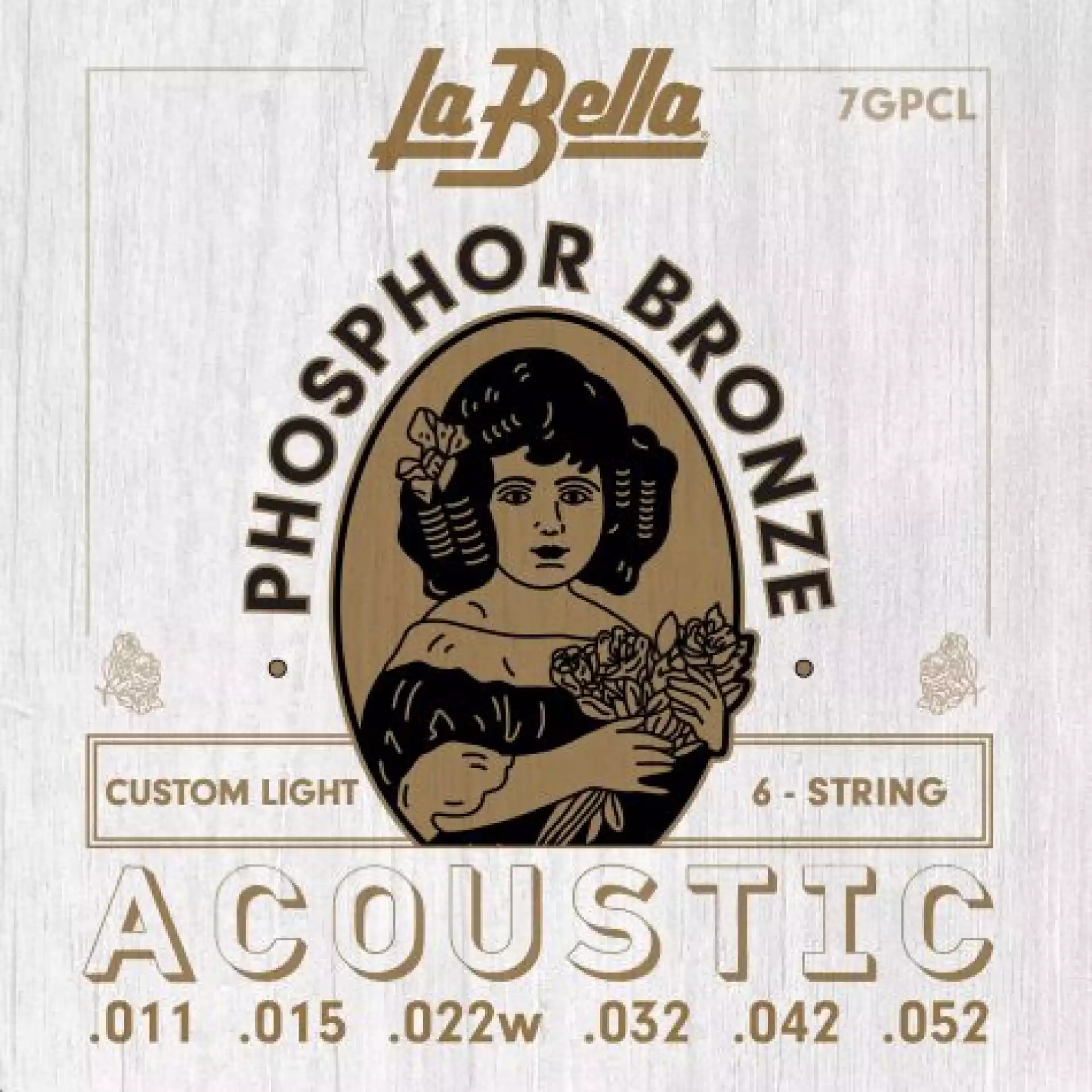 La Bella  7GPCL - Žice za akustičnu gitaru