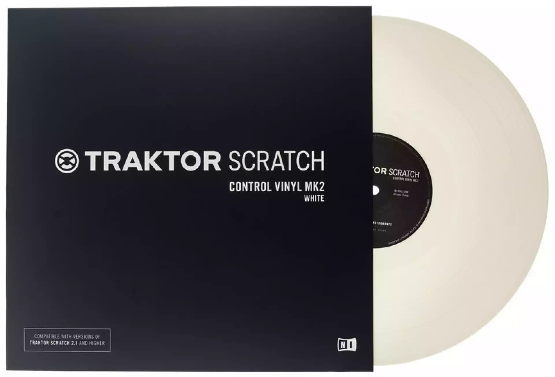 NATIVE INSTRUMENTS Traktor Scratch Control Vinyl White