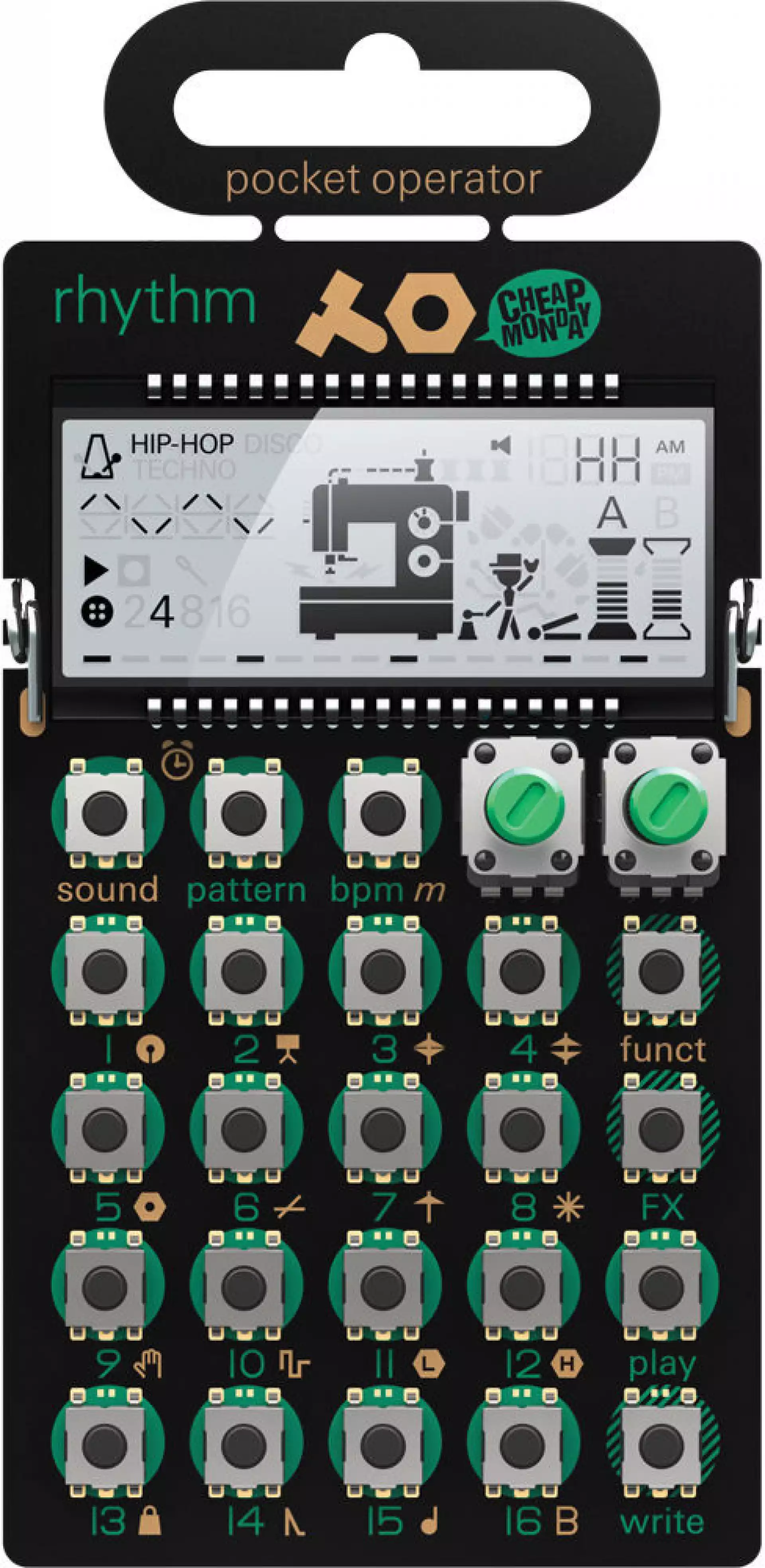 TEENAGE ENGINEERING PO-12 rhythm