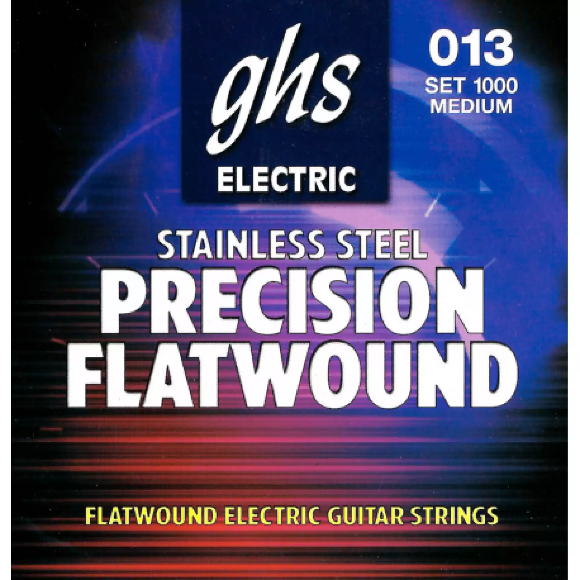 GHS 1000 Precision Flatwound Flat Wrap Stainless Steel - Žice za električnu gitaru