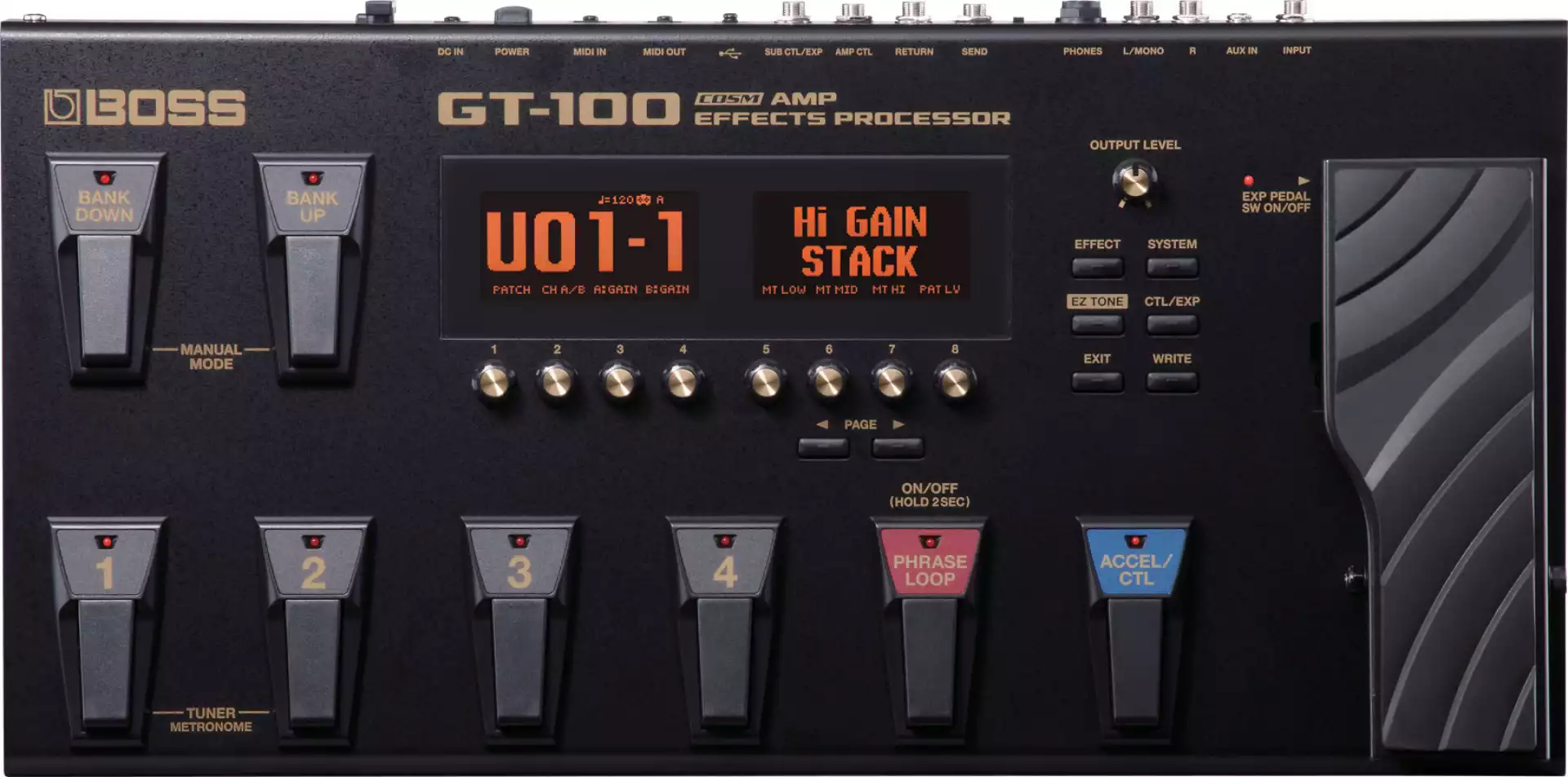 Boss GT-100 - Procesor za gitaru