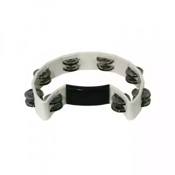 GEWA Half Moon Tambourine White