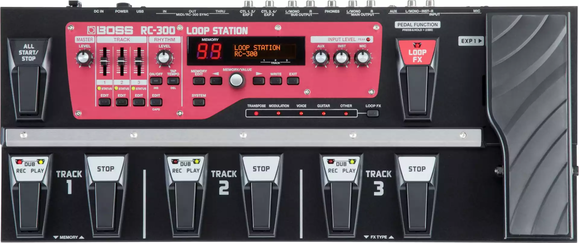 Boss RC-300 - Looper za gitaru