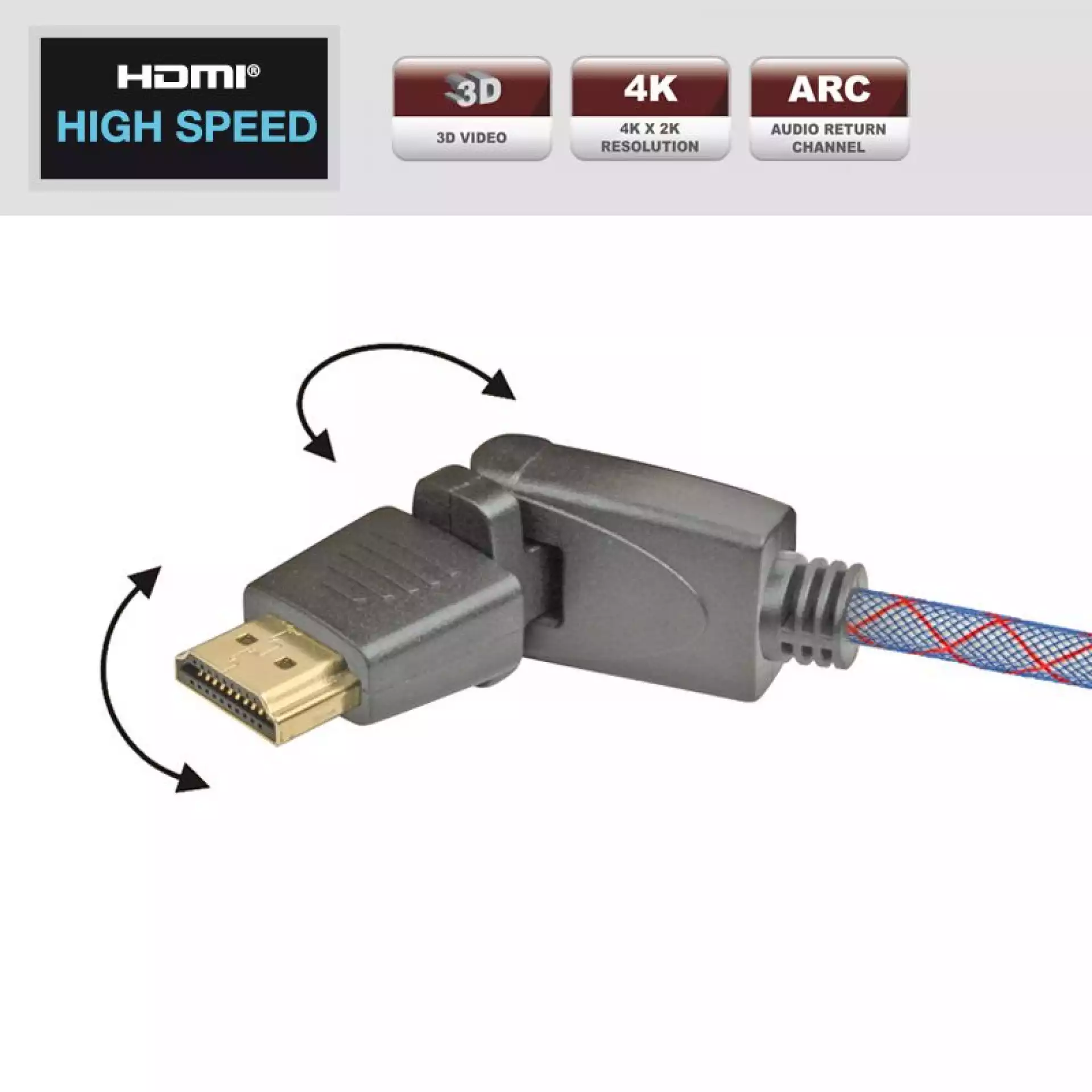 REAL CABLE HD E 360 1m