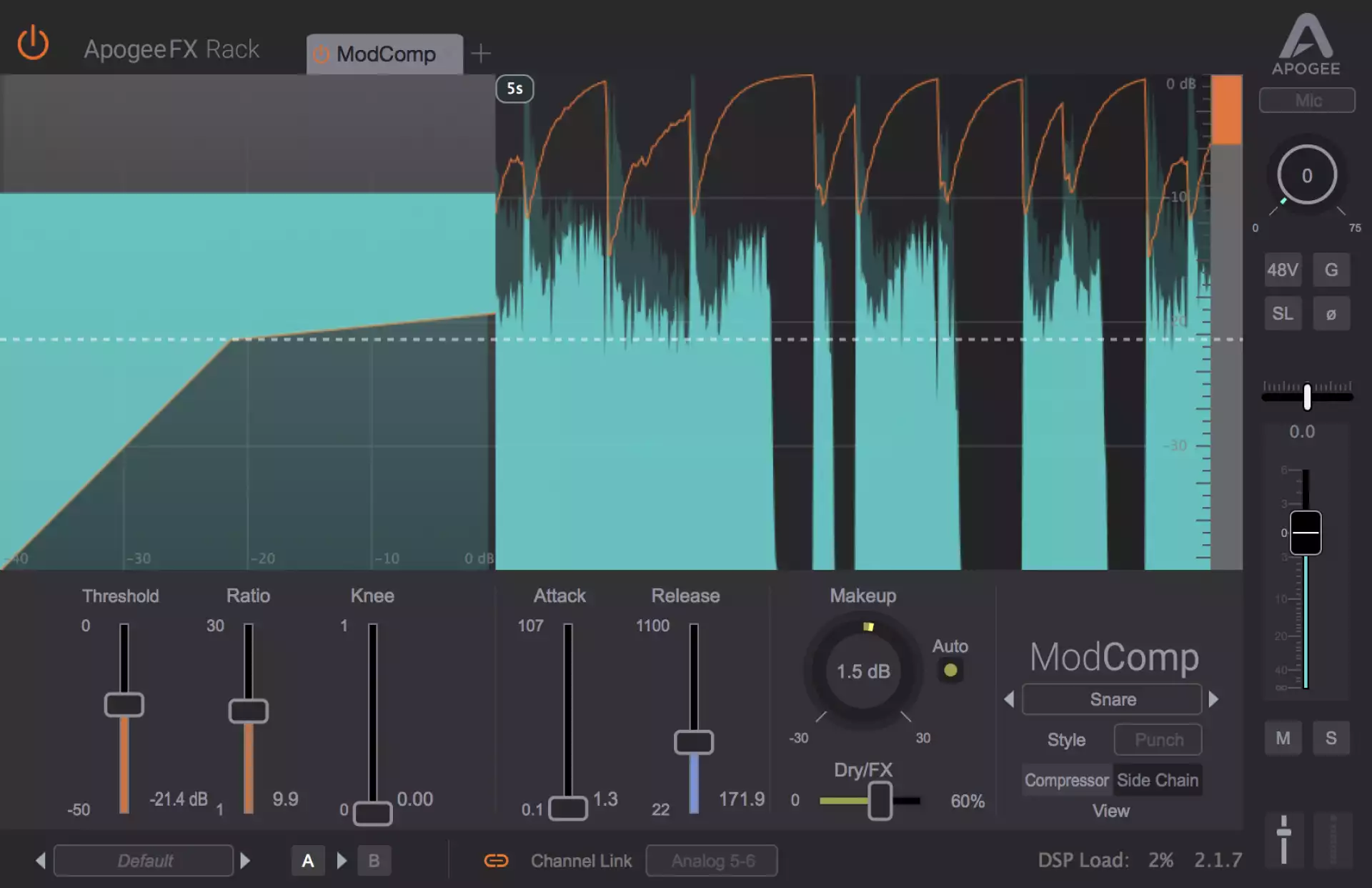 Apogee FX Rack ModComp