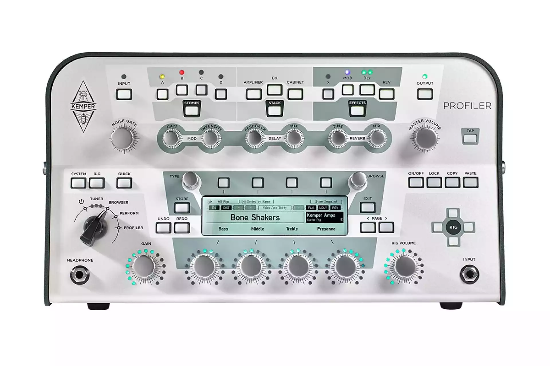 Kemper PROFILER Head white