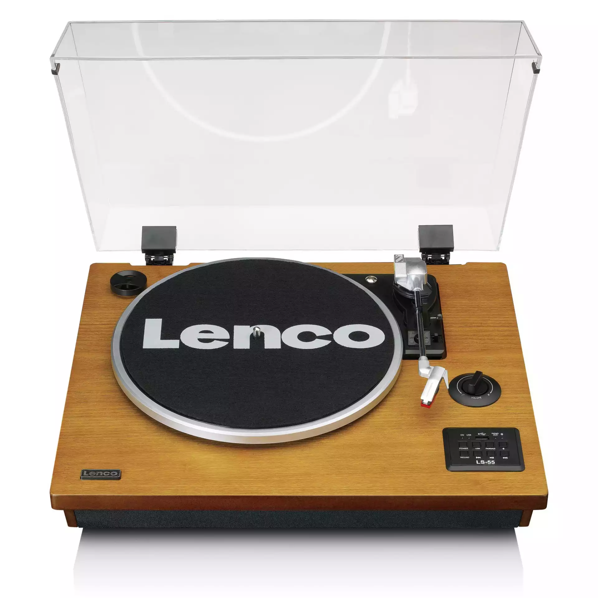 Lenco LS-55WA Wood Gramofon sa ugrađenim zvučnicima