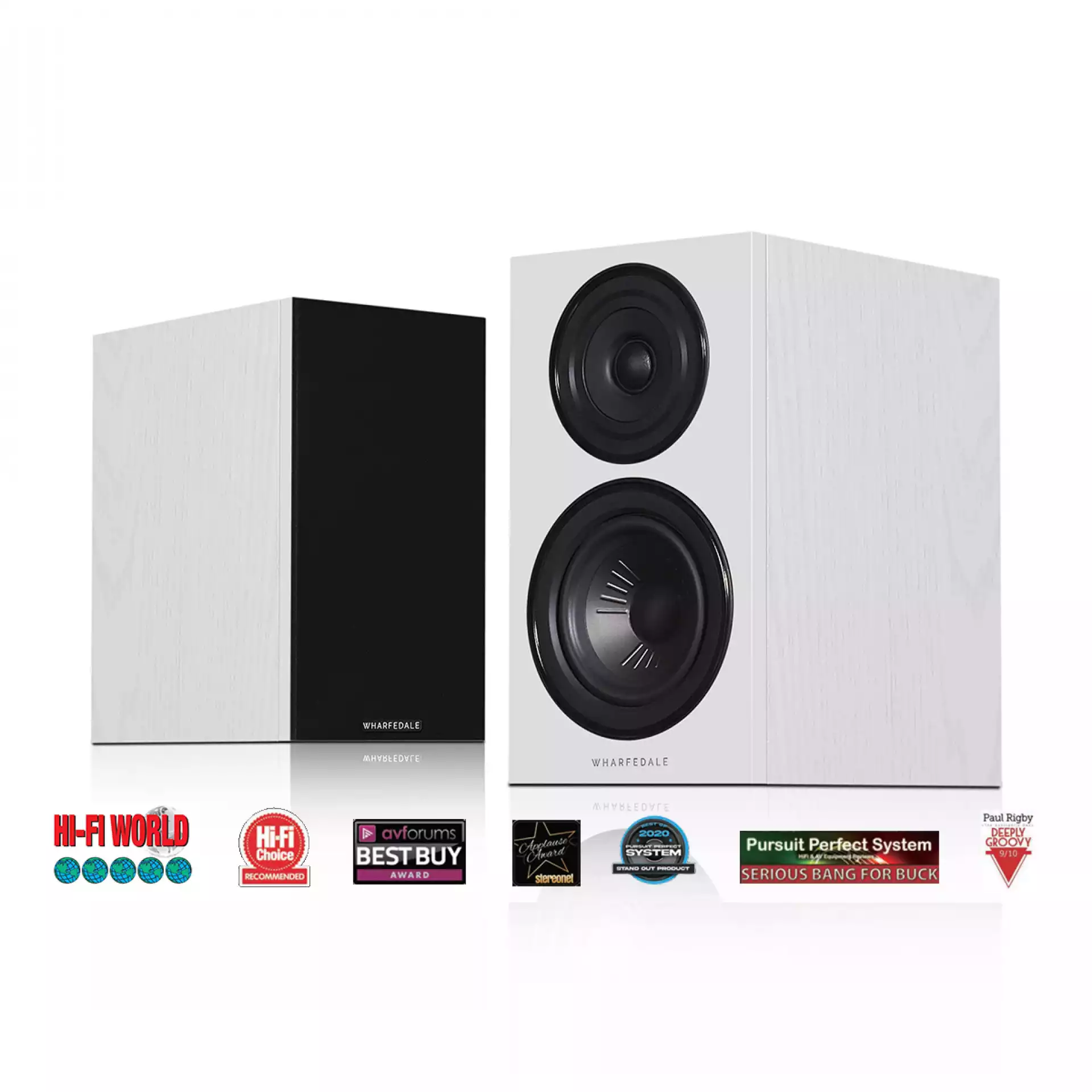 WHARFEDALE Diamond 12.1 White Oak zvučnici za policu/stalak