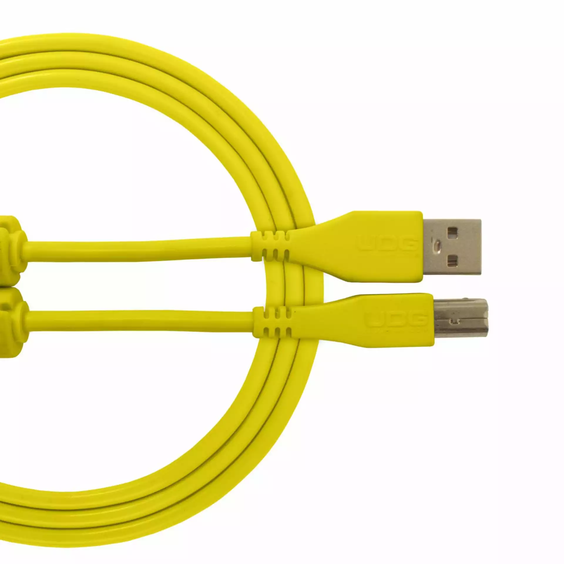 UDG Ultimate Audio Cable USB 2.0 A-B Yellow Straight 2m