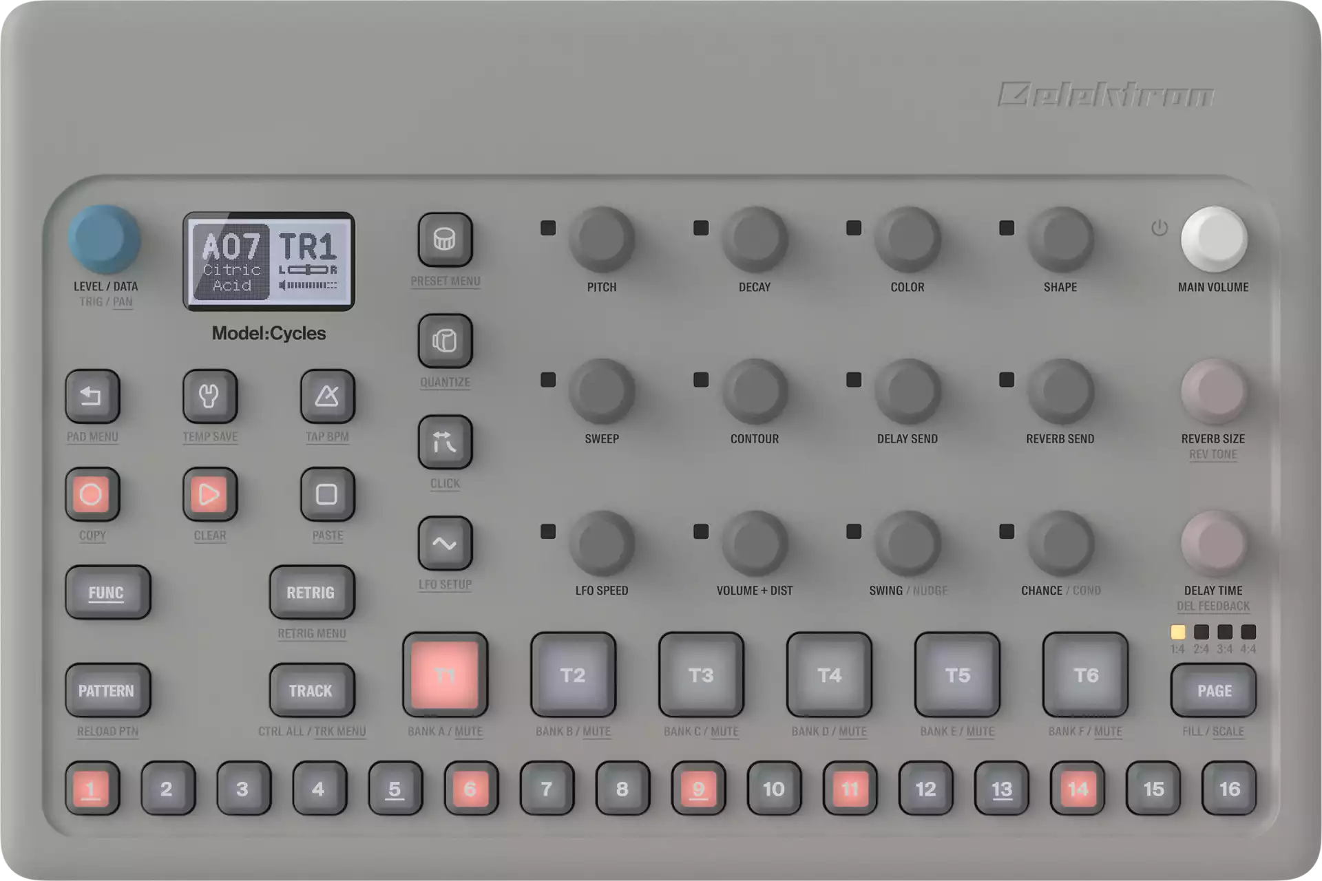 ELEKTRON Model Cycles - Ritam Mašina