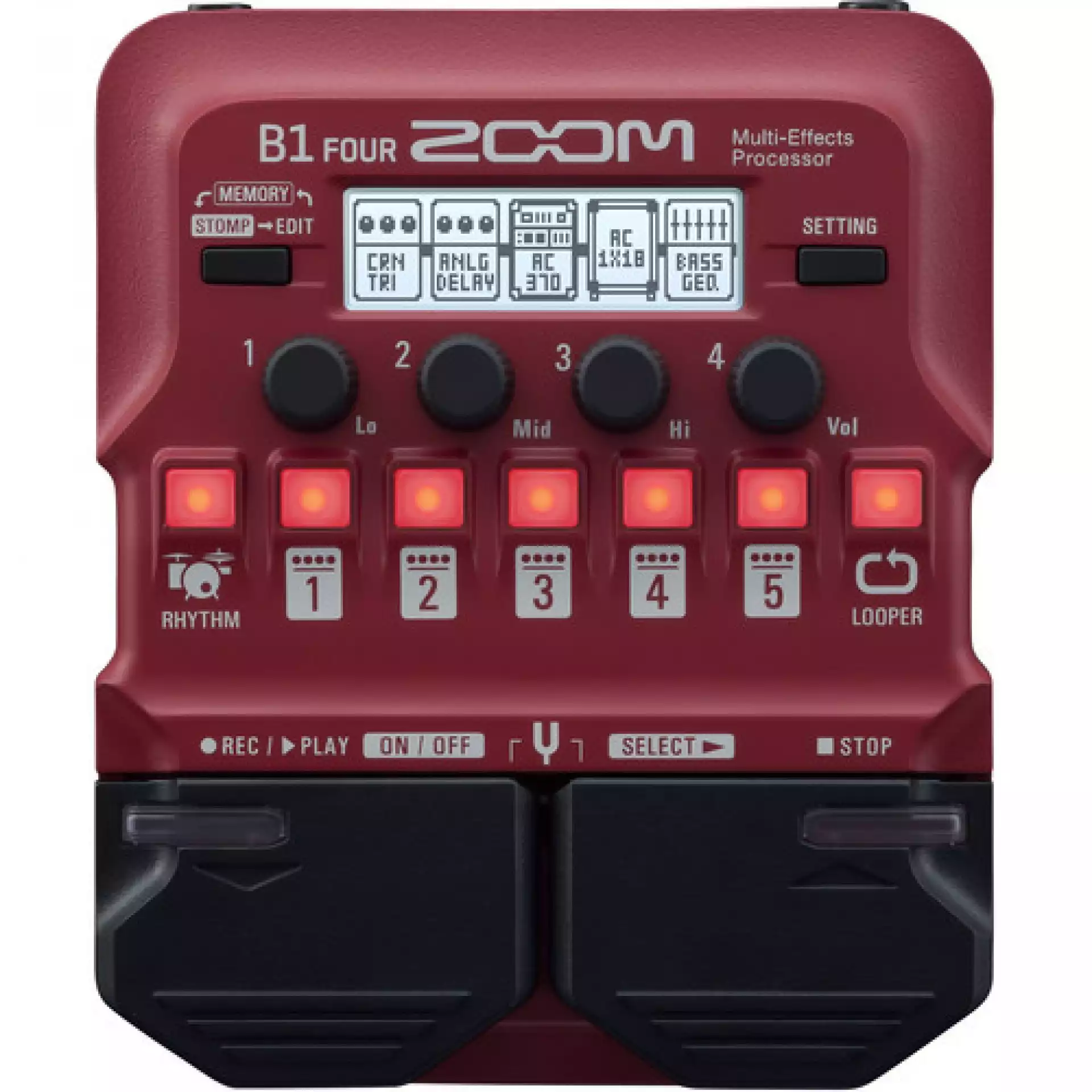 ZOOM B1 Four - Procesor za bas gitaru