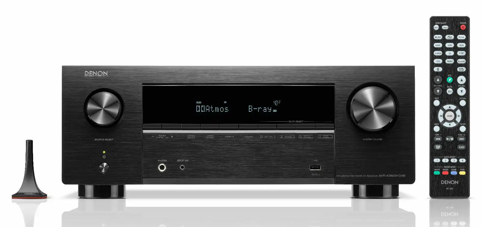 Denon AVR-X2800H DAB 7.2 Black - AV risiver