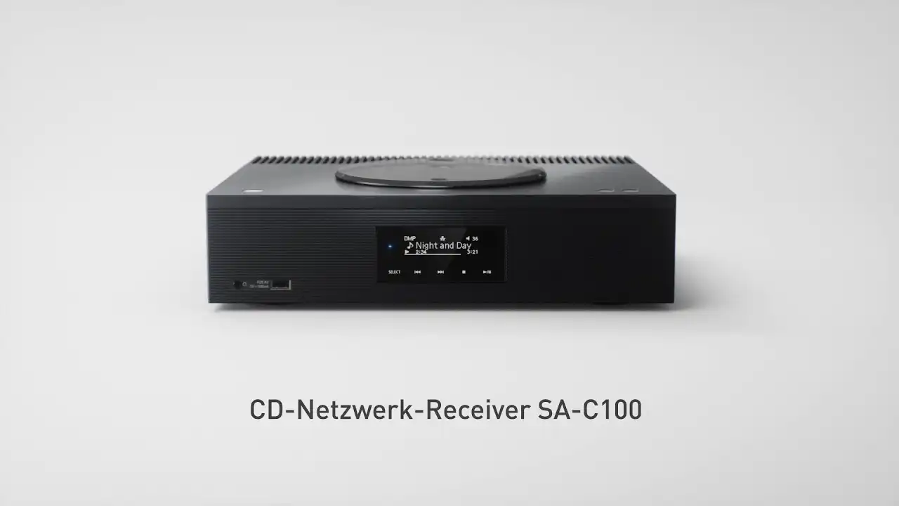 Technics SA-C100EG-K CD network receiver Black