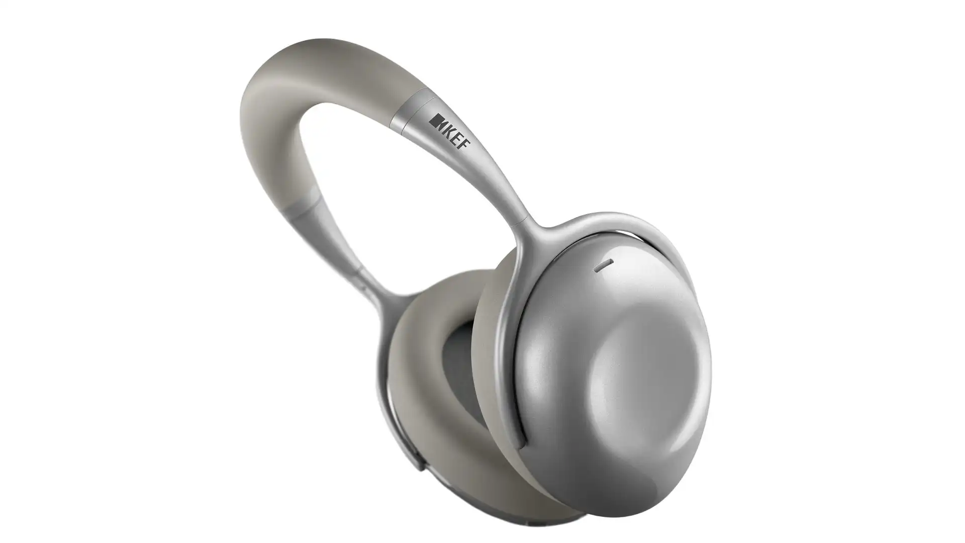 KEF MU7 Wireless Headphones Silver Grey