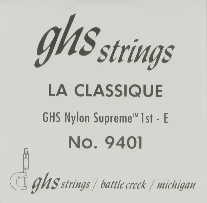 GHS 9401 1ST NYLON LA CLASSIQE - Žica na komad za klasičnu gitaru E1 -Prva žica