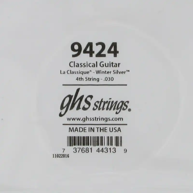 GHS 9424 4TH SILVER LA CLASSIQ - Žica na komad za klasičnu gitaru D4-Četvrta žica