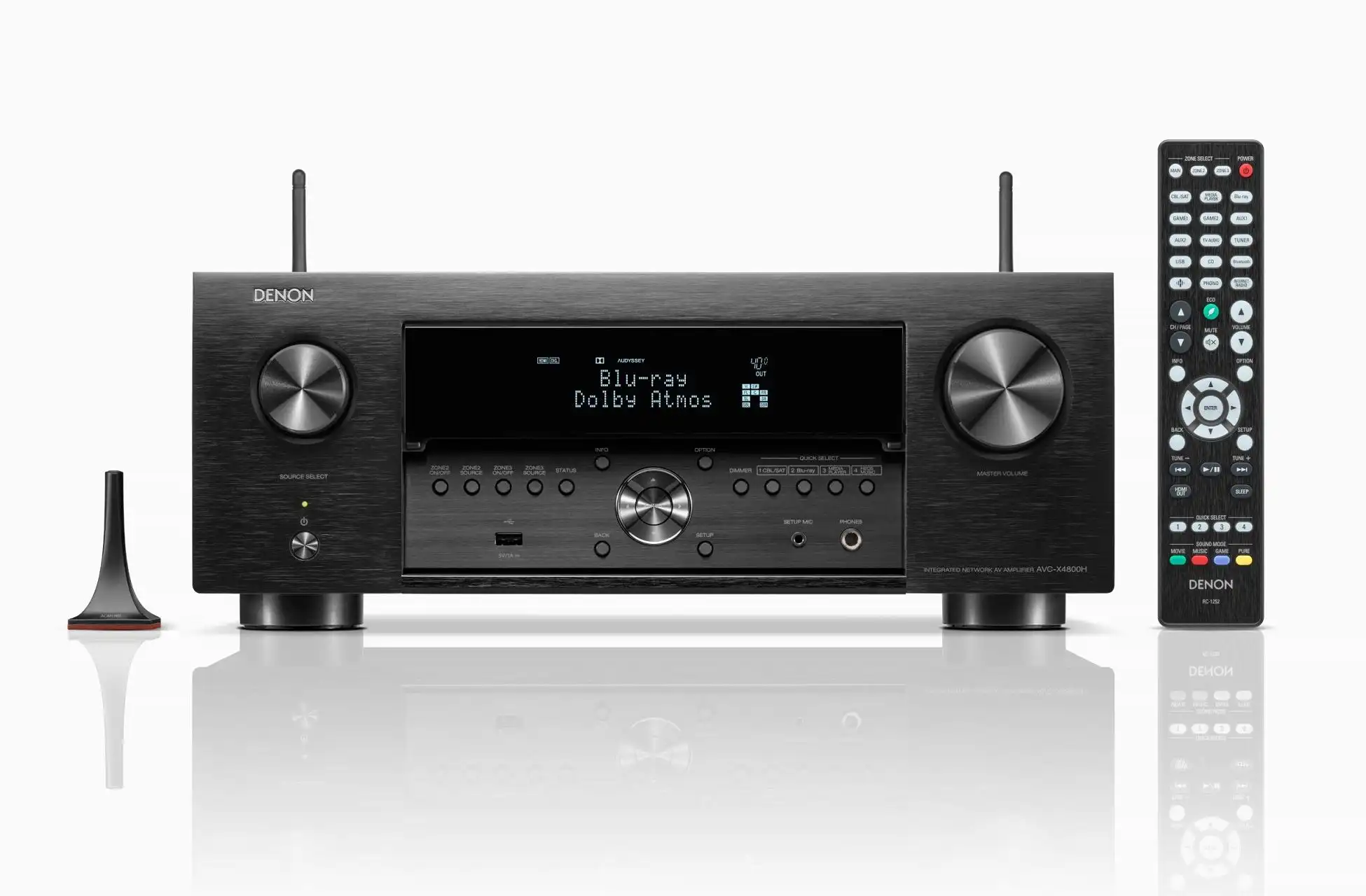 Denon AVC-X4800H 9.4 Black - AV risiver