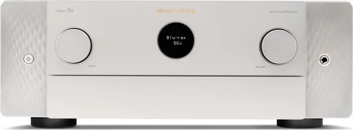 Marantz CINEMA 50 9.4 AV Receiver w/Dolby Atmos, Apple AirPlay 2 and Amazon Alexa Silver