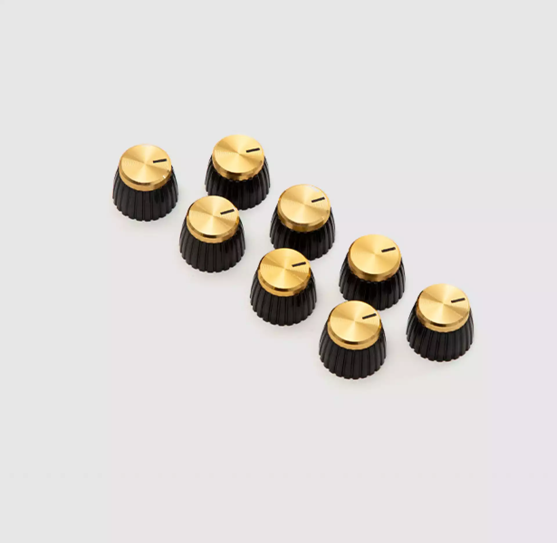 MARSHALL KNOBS(HEAD)BROWN/GOLD