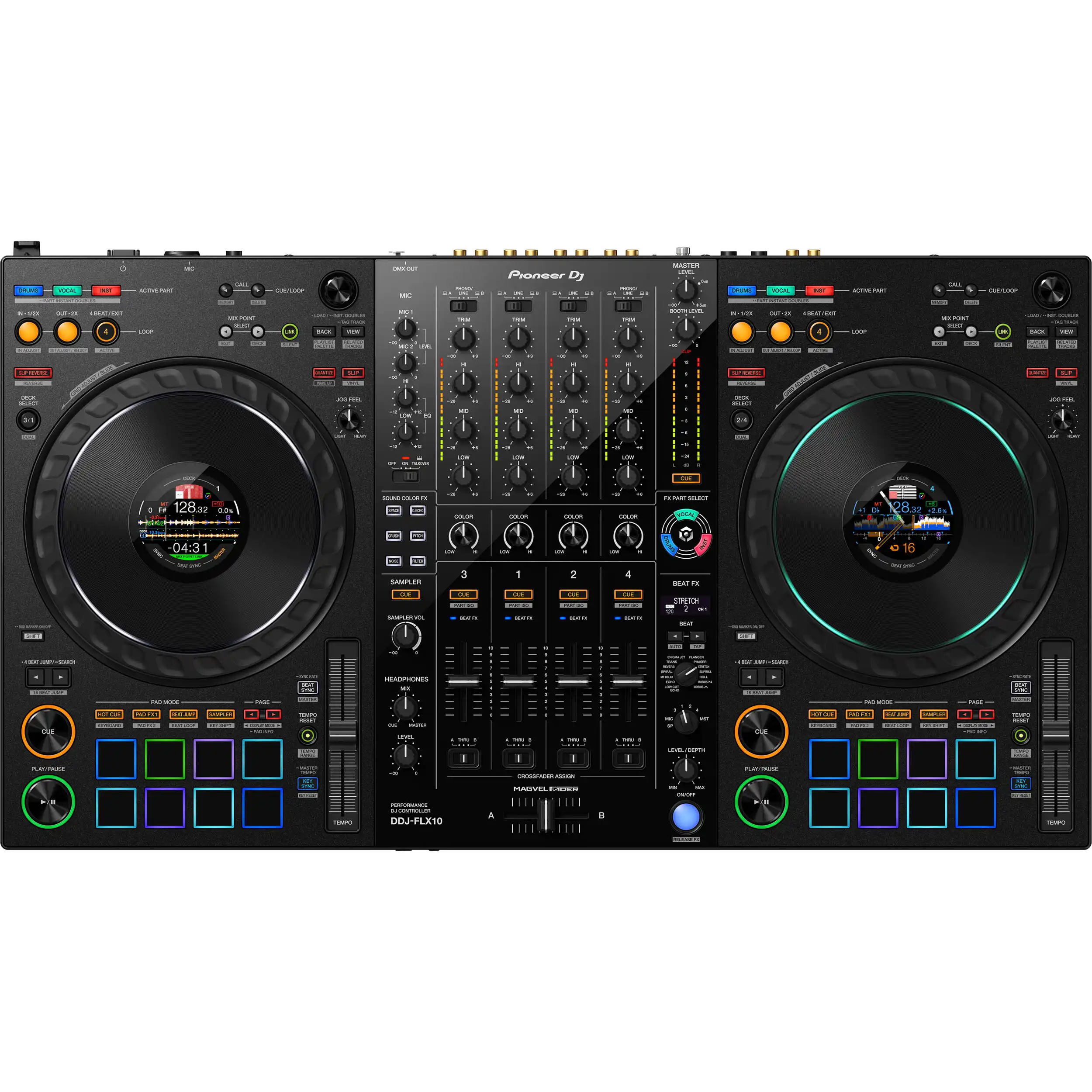 Pioneer DDJ-FLX10 - DJ kontroler