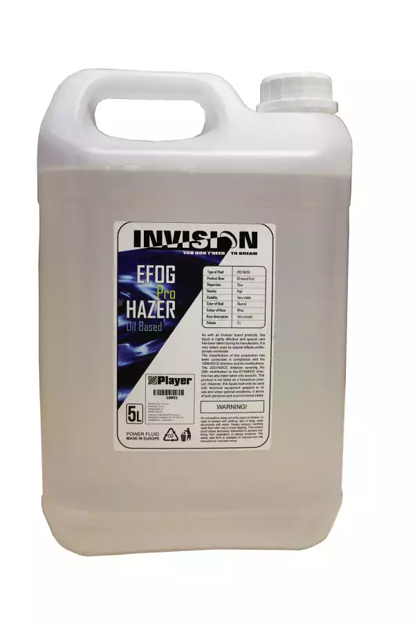 INVISION HAZER FLUID (Oil Based)