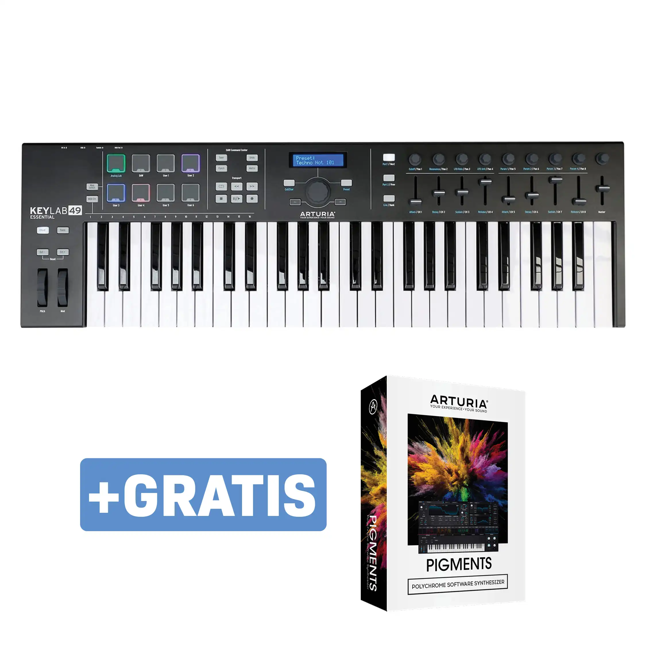 Arturia KeyLab Essential 49 BE