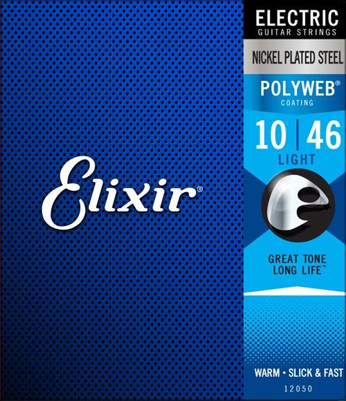 Elixir 10-46 Electric Nickel Plated Steel with POLYWEB Coating - Žice za električnu gitaru