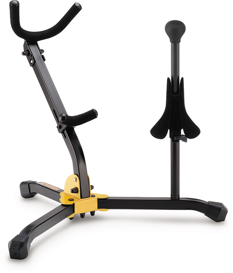Hercules ALTO/TENOR SAXOPHONE AND SOPRANO SAXOPHONE STAND W/BAG