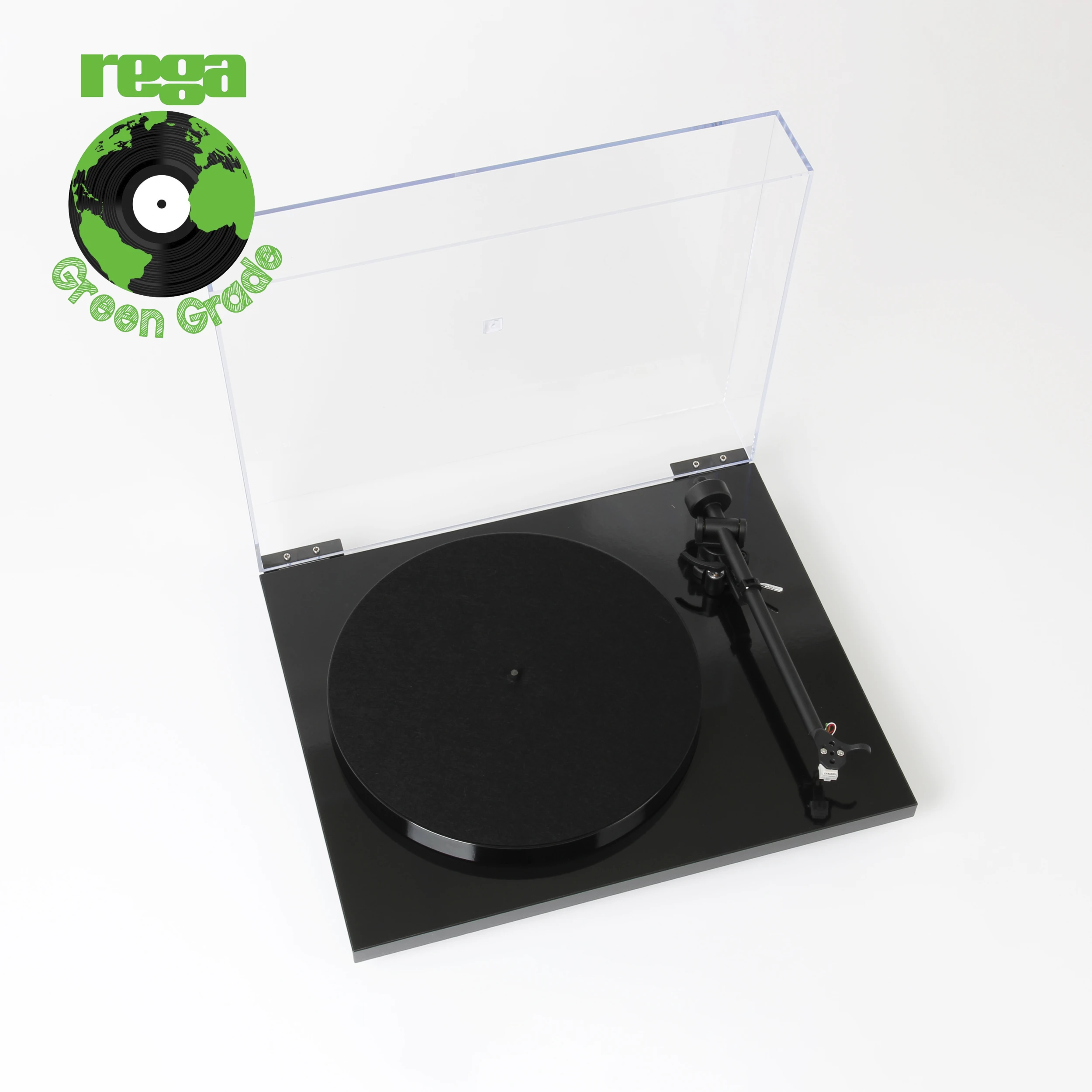 Rega Planar 1+ ECO Gloss Black Gramofon