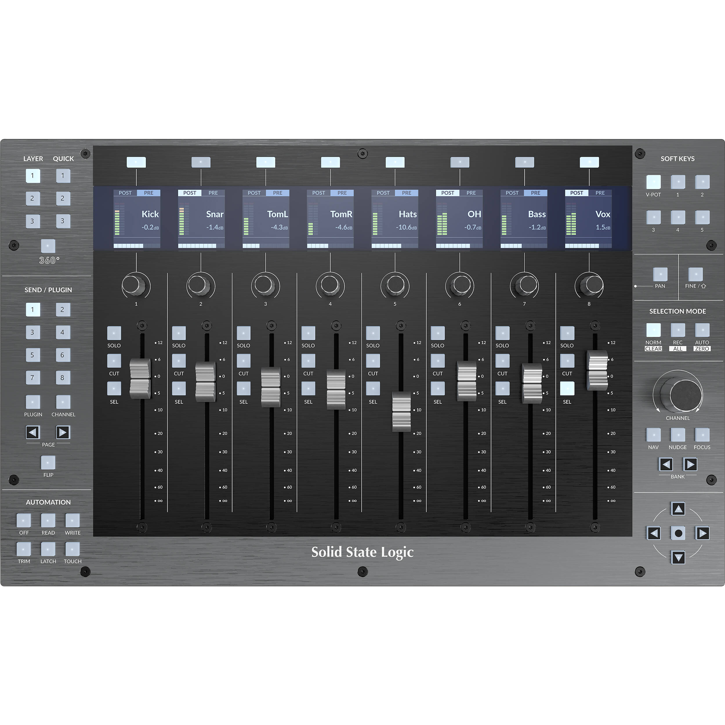 Solid State Logic UF8 (240v) - DAW kontroler