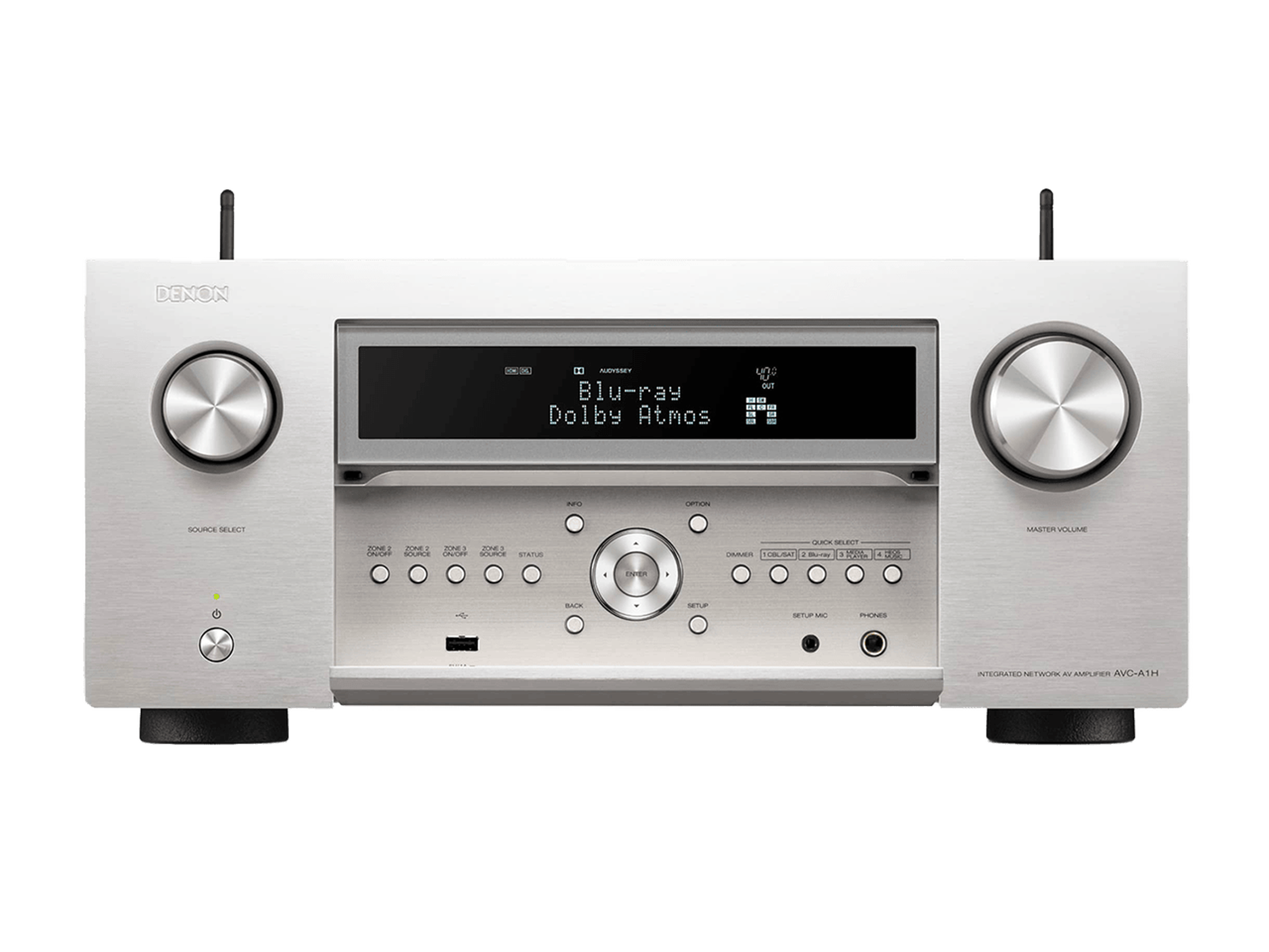 Denon AVC-A1H Silver 15.4 ''Flagship'' AV risiver