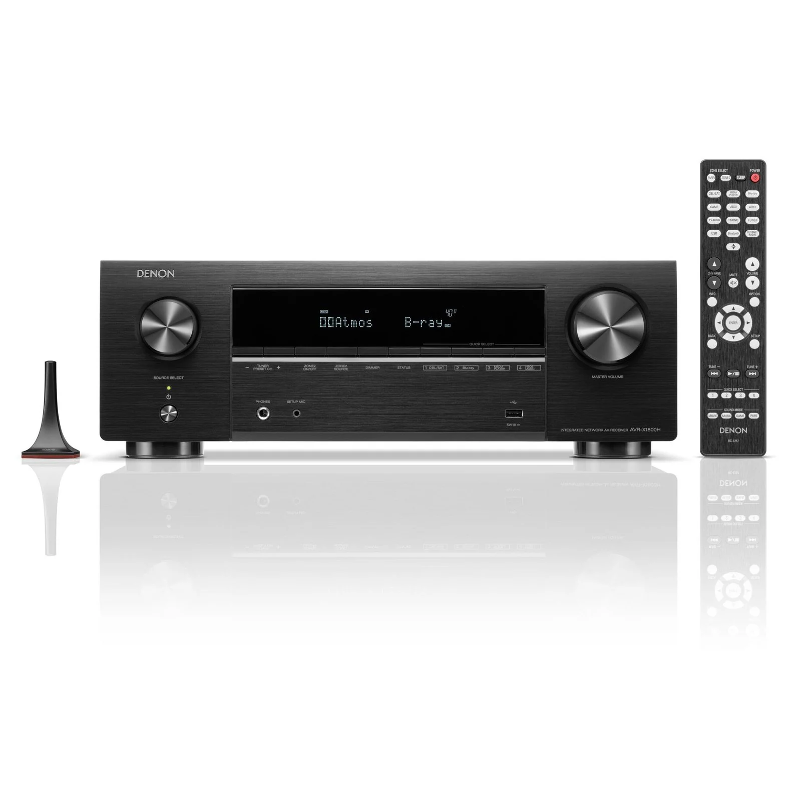 Denon AVR-X1800H 7.2 Black - AV risiver