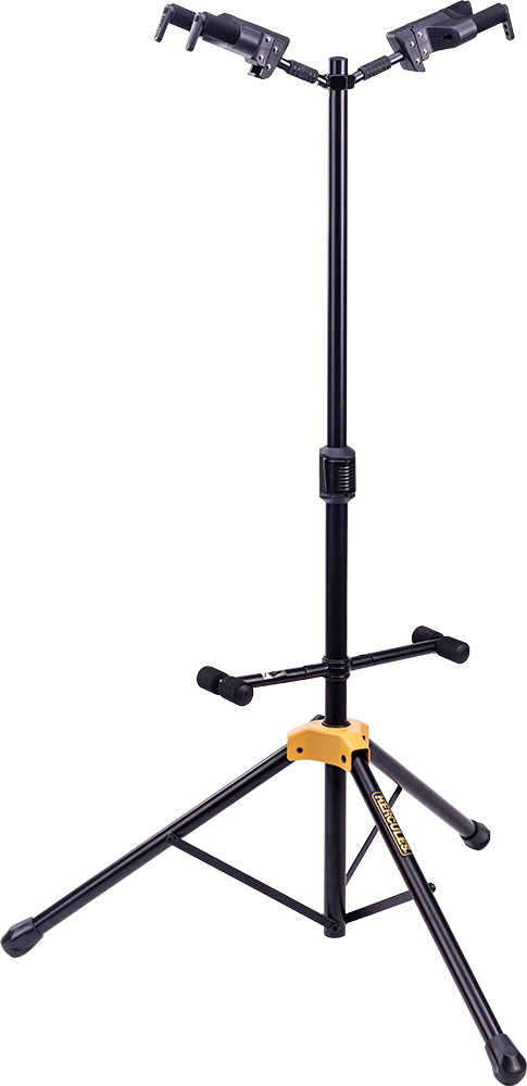 Hercules Guitar Stand AGS DOUBLE GUITAR STAND, FOLDABLE BACKREST