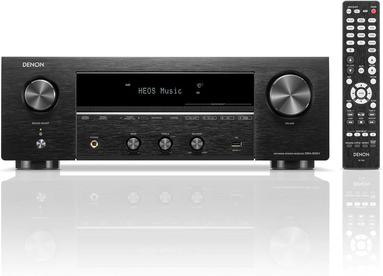 Denon DRA-900H Stereo 2.2 Black - AV risiver