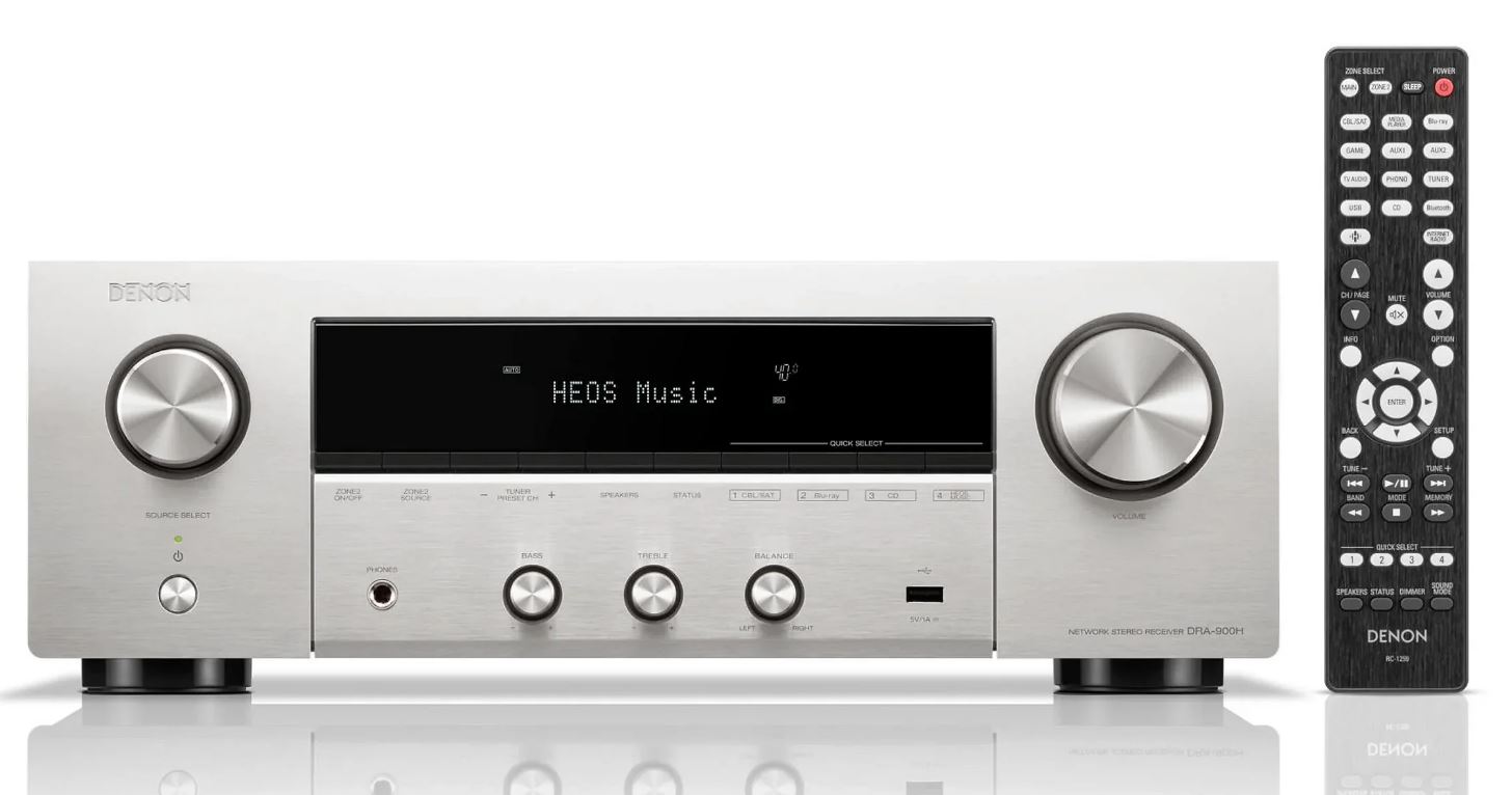 Denon DRA-900H Stereo 2.2 Silver - AV risiver