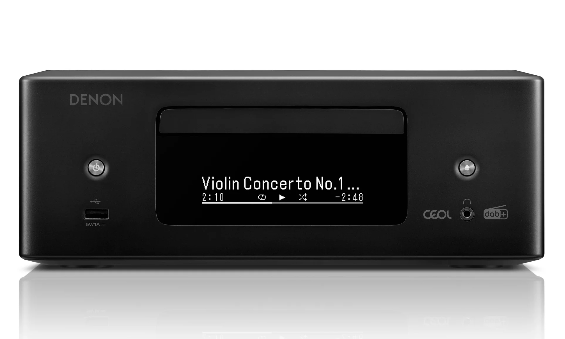 Denon RCDN-12 DAB+ Black - mini linija