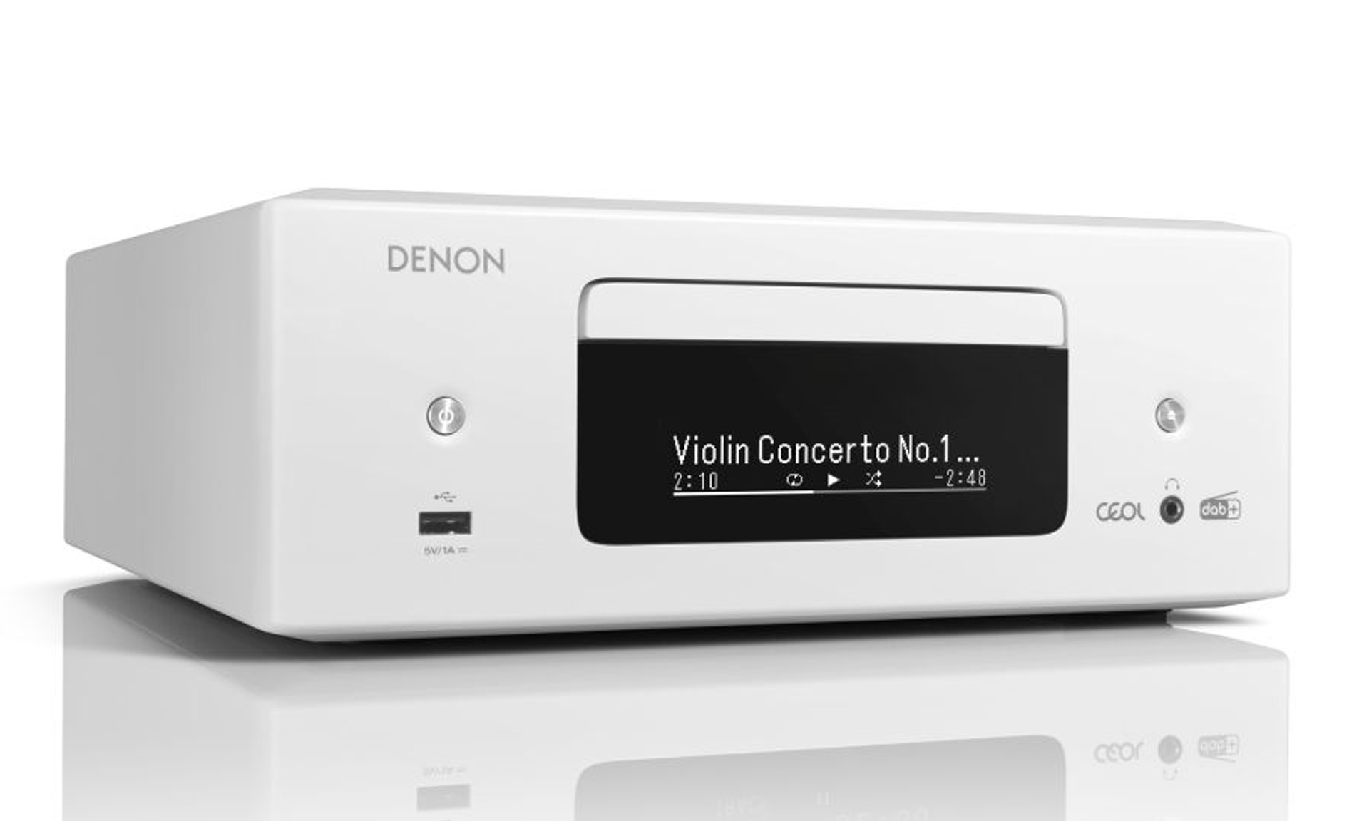 Denon RCDN-12 DAB+ White - mini linija