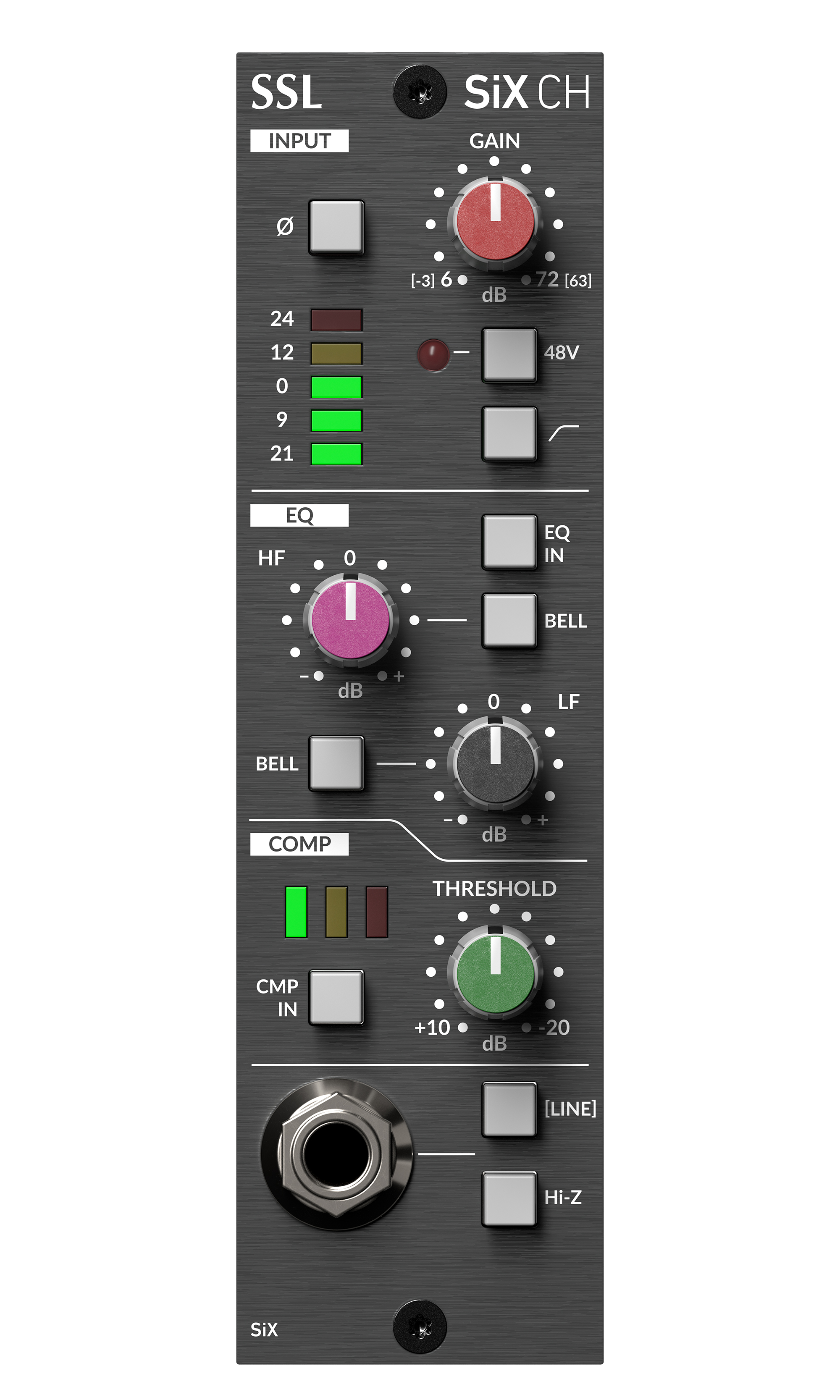 Solid State Logic 500-Series SiX Channel mon