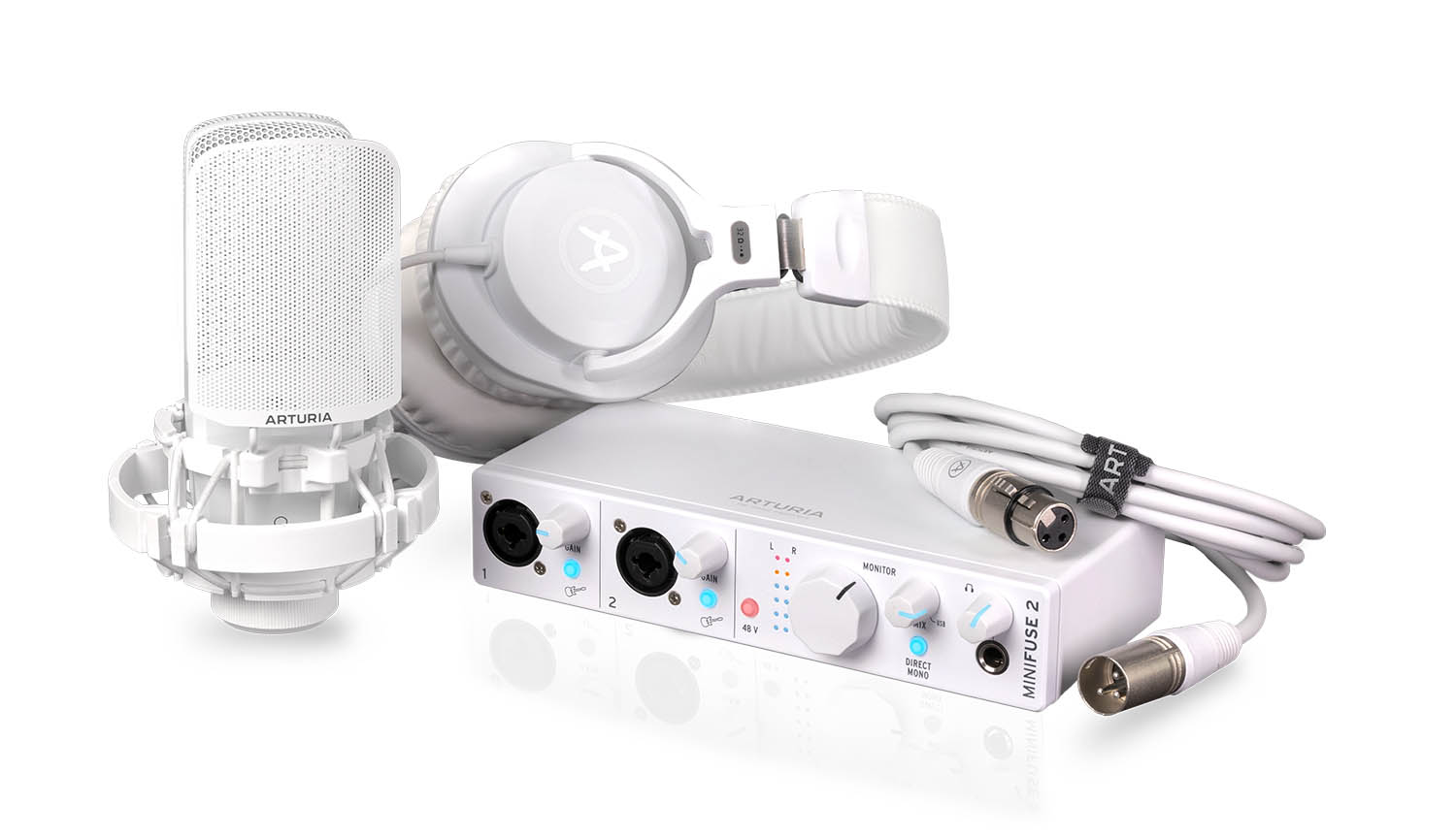 Arturia MiniFuse Recording Pack White